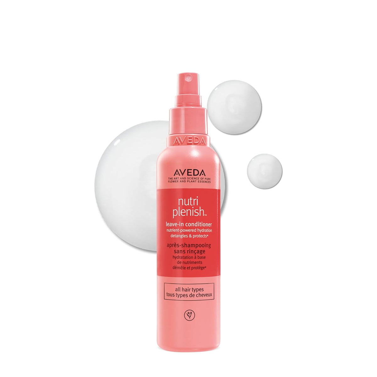 Aveda Nutriplenish Leave-In Conditioner | Hydrates, Detangles & Replenishes Hair for 72 Hours | Heat Protectant Spray | for All Hair Types | 98% Naturally Derived*