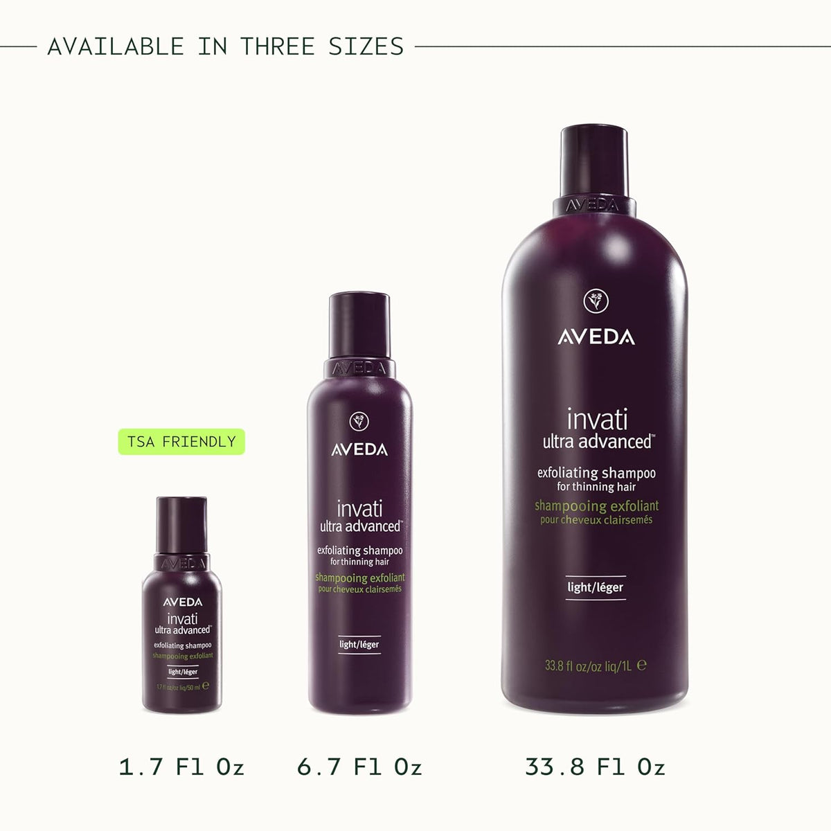 Aveda Invati Ultra Advanced Exfoliating Shampoo Light | Step 1 of 4 | Reduces Hair Loss by 77% | for Fine to Medium Thinning Hair Types | Normal to Oily Scalp | 95% Naturally Derived*