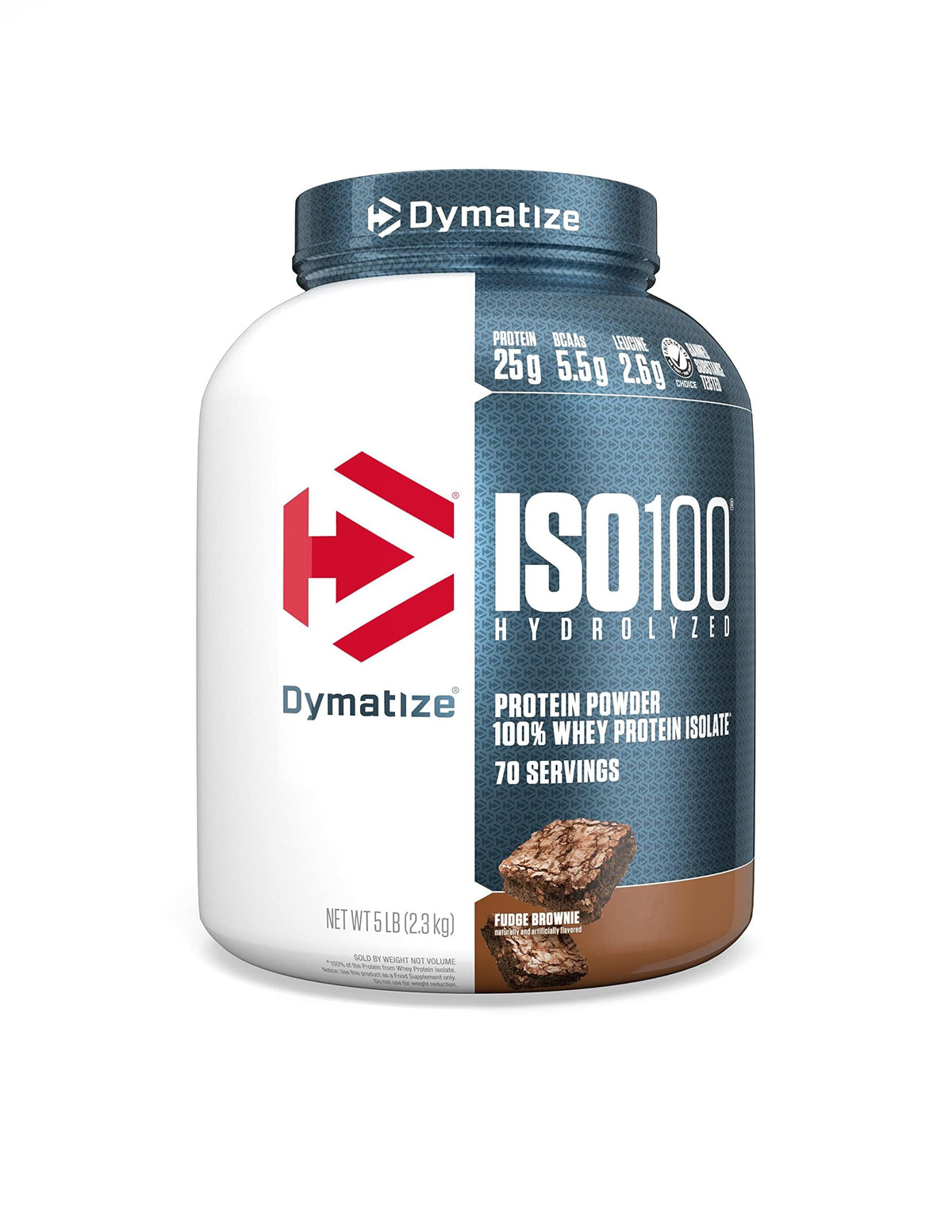 Dymatize ISO100 Protein Powder, 100% Whey Isolate, Gourmet Vanilla
