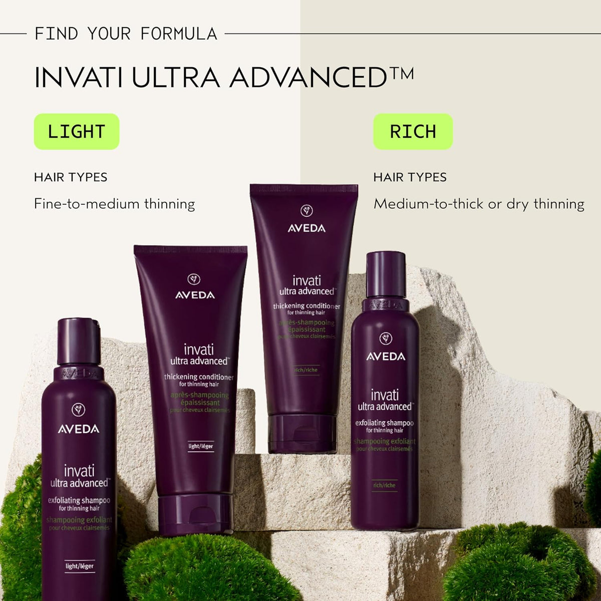 Aveda Invati Ultra Advanced Exfoliating Shampoo Light | Step 1 of 4 | Reduces Hair Loss by 77% | for Fine to Medium Thinning Hair Types | Normal to Oily Scalp | 95% Naturally Derived*