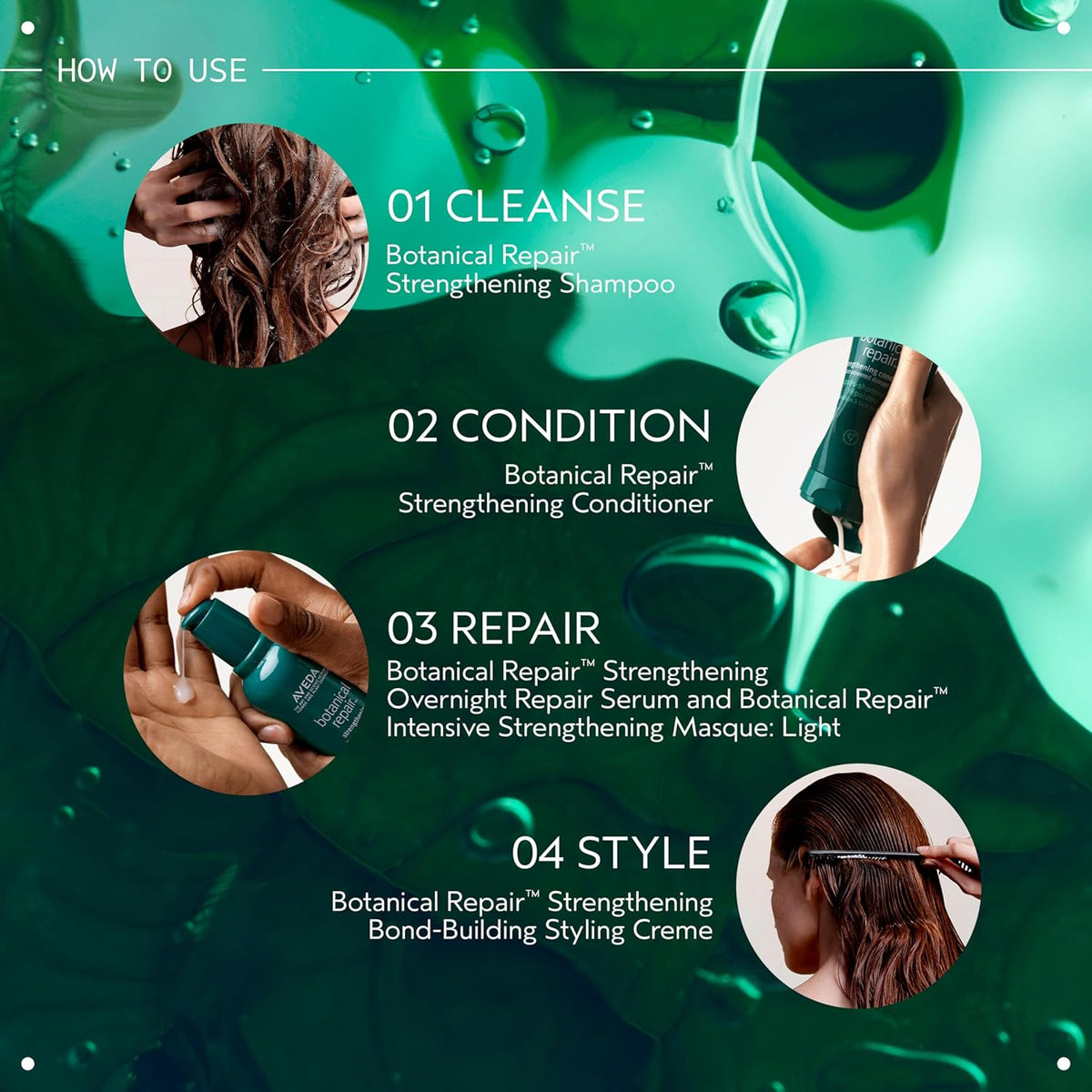 Aveda Botanical Repair Strengthening Conditioner | Instantly Detangles to Prevent Breakage | Strengthens & Repairs Damaged Hair | Builds Bonds | 98% Naturally Derived* | Silicone Free